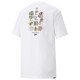Puma Γυναικεία κοντομάνικη μπλούζα Downtown Relaxed Graphic Tee